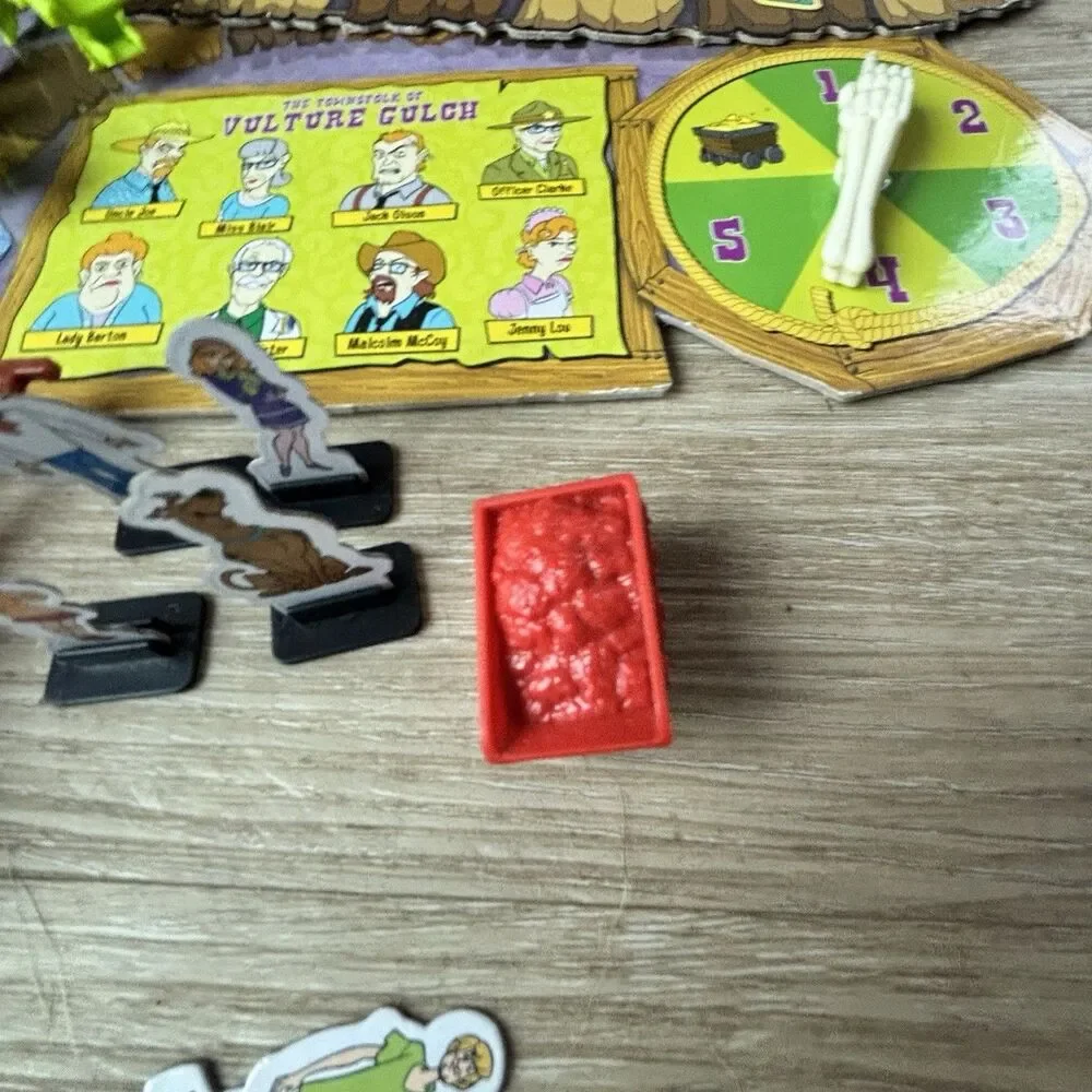 Pressman Scooby-Doo Mystery Mine 3D Board Game 2013  Boxed No Manual Mostly Comp